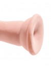 Телесный фаллоимитатор на присоске 7" Triple Density Cock - 21 см. фото 6 — pink-kiss