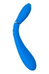 Голубой многофункциональный вибратор Whally - 18,5 см. фото 5 — pink-kiss