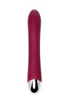 Бордовый вибратор-кролик Sangra - 20,5 см. фото 3 — pink-kiss