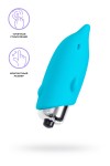 Голубой мини-вибратор Jolly - 7,5 см. фото 2 — pink-kiss