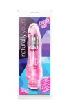 Розовый вибратор-реалистик Fantasy Vibe - 22,8 см. фото 2 — pink-kiss