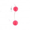 Вибрирующие вагинальные шарики розового цвета фото 2 — pink-kiss