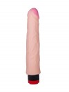 Вибратор-реалистик ART-Style №5 с венками и пупырышками - 23,5 см. фото 3 — pink-kiss
