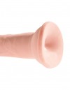 Телесный фаллоимитатор на присоске 8" Triple Density Cock - 24,1 см. фото 5 — pink-kiss