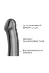 Черный фаллос на присоске Silicone Bendable Dildo S - 17 см. фото 10 — pink-kiss