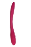 Бордовый многофункциональный вибратор Caberna фото 5 — pink-kiss
