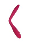 Бордовый многофункциональный вибратор Caberna фото 6 — pink-kiss