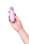 Розовый вакуум-волновой стимулятор клитора Jummy фото 8 — pink-kiss