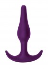 Фиолетовая анальная пробка Starter - 10,5 см. фото 1 — pink-kiss