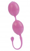 Розовые вагинальные шарики LAmour Premium Weighted Pleasure System фото 1 — pink-kiss