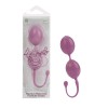 Розовые вагинальные шарики LAmour Premium Weighted Pleasure System фото 2 — pink-kiss