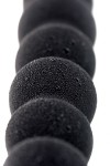 Черная анальная цепочка с вибрацией A-toys - 32,7 см. фото 8 — pink-kiss