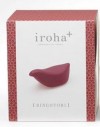 Бордовый клиторальный стимулятор IROHA TORI фото 5 — pink-kiss
