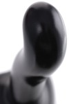 Черный стимулятор для пар P&G-Spot Dildo Size M - 18 см. фото 10 — pink-kiss