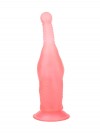 Розовый анальный стимулятор на присоске - 14,5 см. фото 3 — pink-kiss