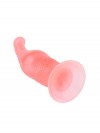 Розовый анальный стимулятор на присоске - 14,5 см. фото 4 — pink-kiss