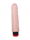 Телесный вибратор ART-Style №6 с реалистичным рельефом - 20 см. фото 4 — pink-kiss