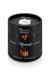 Массажная свеча с ароматом граната Bougie de Massage Gourmande Grenadine - 80 мл. фото 2 — pink-kiss