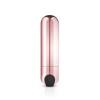 Золотистая вибропуля Rosy Gold Bullet Vibrator - 7,5 см. фото 1 — pink-kiss