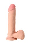 Реалистичный вибратор TOYFA RealStick Elite Vibro - 20 см. фото 4 — pink-kiss