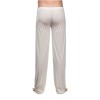 Белые полупрозрачные мужские брюки фото 2 — pink-kiss