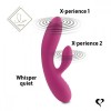 Розовый вибратор-кролик Lea Rabbit Vibrator - 20,2 см. фото 4 — pink-kiss