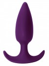 Фиолетовая пробка со смещенным центром тяжести Delight - 10,5 см. фото 1 — pink-kiss