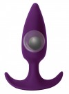 Фиолетовая пробка со смещенным центром тяжести Delight - 10,5 см. фото 2 — pink-kiss