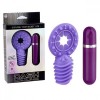 Фиолетовое эрекционное виброкольцо с 10 режимами вибрации Dash фото 2 — pink-kiss