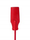 Красный стек с кожаной ручкой - 70 см. фото 4 — pink-kiss