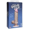 Вибромассажер реалистичной формы The Realistic Cock Vibrating 8” - 23,6 см. фото 3 — pink-kiss