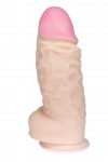Фаллоимитатор-супергигант с присоской - 33,5 см. фото 1 — pink-kiss
