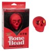 Красный вибромассажер в форме черепа Bone Head Handheld Massager фото 2 — pink-kiss