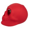 Красный вибромассажер в форме черепа Bone Head Handheld Massager фото 8 — pink-kiss