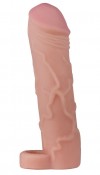 Фаллоудлинитель с кольцом COCK size XL - 21 см. фото 1 — pink-kiss