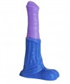 Сине-сиреневый фаллоимитатор "Пегас Mini" - 17 см. фото 1 — pink-kiss