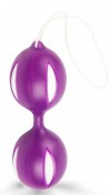 Фиолетовые вагинальные шарики с петелькой фото 1 — pink-kiss