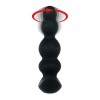 Черная анальная втулка с вращением Bump N Groove - 13,5 см. фото 4 — pink-kiss