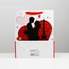 Подарочный пакет "Романтичная пара Love" - 32 х 26 см. фото 2 — pink-kiss