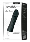 Чёрный вибратор Joystick The Body Comfort - 17 см. фото 2 — pink-kiss