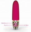 Ярко-розовый водонепроницаемый вибратор Sleak Freak - 14,5 см. фото 3 — pink-kiss