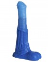 Синий фаллоимитатор "Пегас Small" - 21 см. фото 1 — pink-kiss