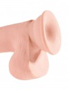 Телесный фаллоимитатор на присоске 7.5" Triple Density Cock - 22,9 см. фото 4 — pink-kiss
