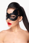 Черная маска "Кошечка" с ушками фото 2 — pink-kiss