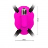 Нежный вибростимулятор для клитора Love Rider на ремешках фото 4 — pink-kiss