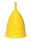 Желтая менструальная чаша OneCUP Classic - размер S фото 1 — pink-kiss