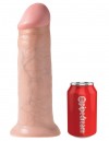Фаллоимитатор-гигант телесного цвета на присоске 12" Cock - 31 см. фото 2 — pink-kiss