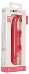 Розовый компактный вибростимулятор G-Spot Vibrator - 16 см. фото 3 — pink-kiss