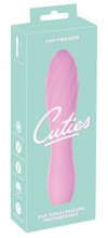 Розовый мини-вибратор Cuties - 14,1 см. фото 4 — pink-kiss