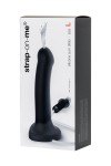 Черный фаллос с имитацией эякуляции Silicon Cum Dildo L - 19,6 см. фото 12 — pink-kiss